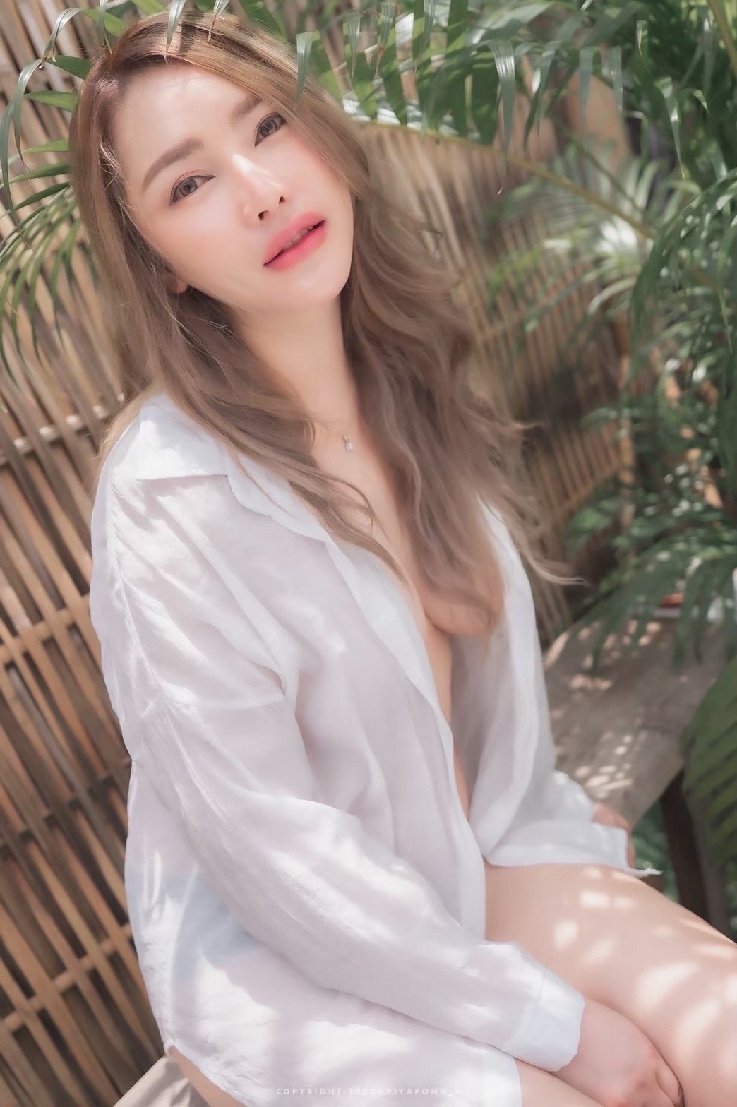 Massage girl portrait
